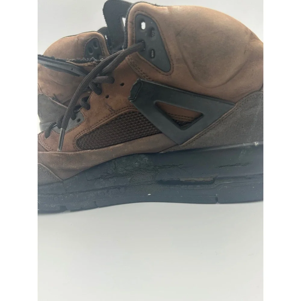Jordan Spizike Winterized Boot Dark Cinder Brown Black 375356-201 Mens High Top